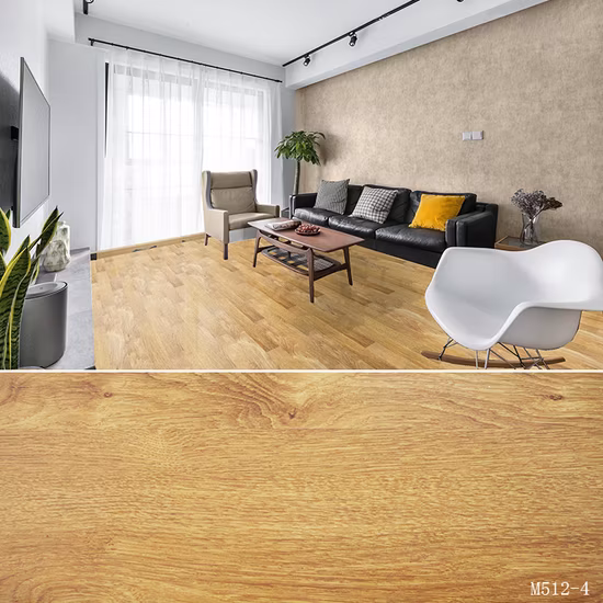 中国工場ユニリンクリック木製カラーラミネート防水石プラスチックスラット床Spc Lvt EVA Rvp IXPE PVC硬質ビニール板フローリング